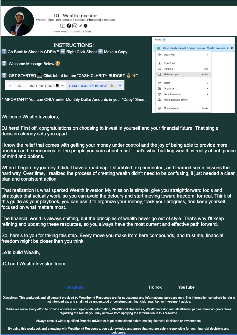 Cash Clarity Automated Budget Tool 💻 - Image 3